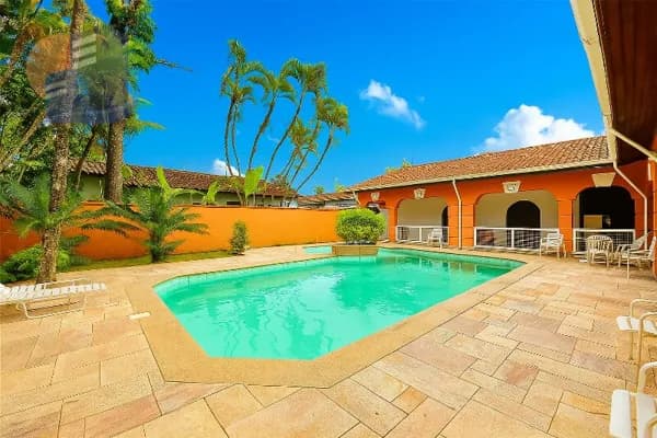 Casa com 5 dormitórios | Piscina | Lado Praia - enseada - Guarujá/SP