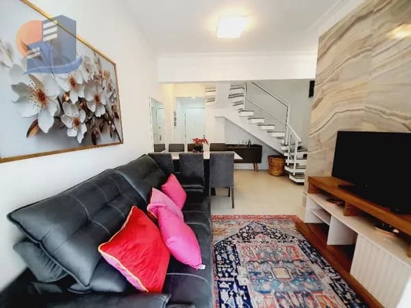 Excelente Cobertura Duplex - 100 metros da Praia Reformada, sofisticamente decorada.