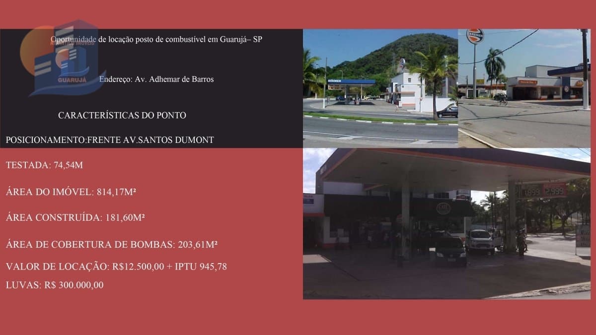 🔹 PONTO COMERCIAL PARA LOCAÇÃO – AV. SANTOS DUMONT 🔹