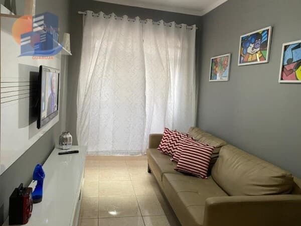 Prédio com churrasqueira, 02 Dorms, Região Brunela - Enseada Guarujá/SP.