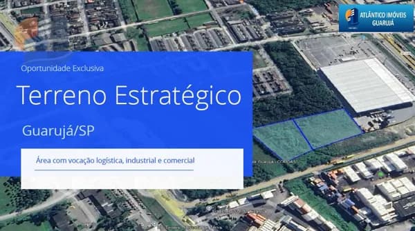 Terreno Estratégico Próximo ao Porto de Santos e Rod. Cônego Domenico Rangoni.