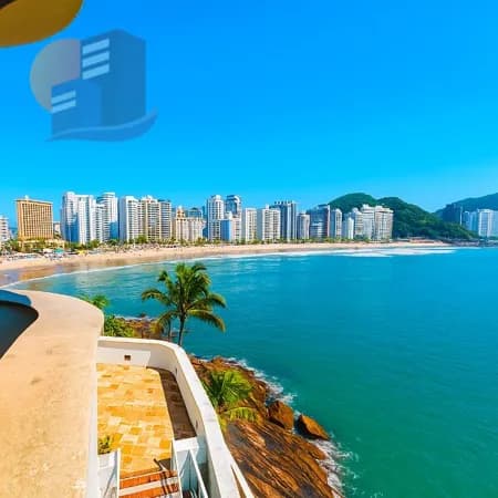 APTO FRENTE AO MAR! More com conforto, sofisticação e uma vista privilegiada do mar!