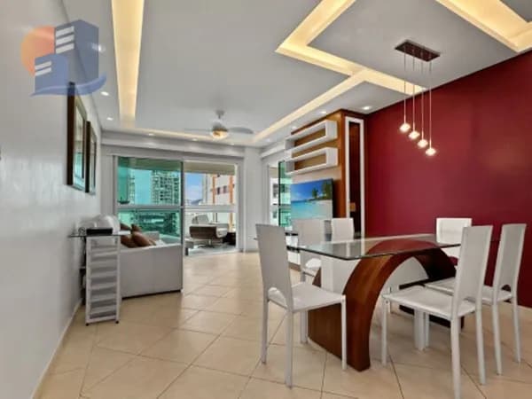 APTO ALTO PADRÃO COM 03 SUITES/VARANDA GOURMET - PRAIA DA ENSEADA - GUARUJÁ