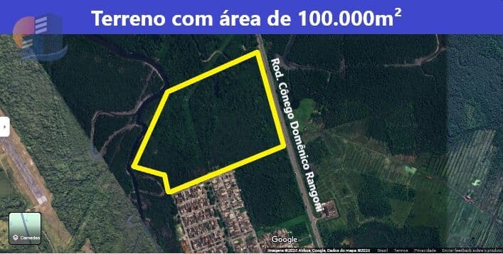Ótimo p/Investir!Terreno no Guarujá, Rodovia. Cônego Domênico Rangoni!