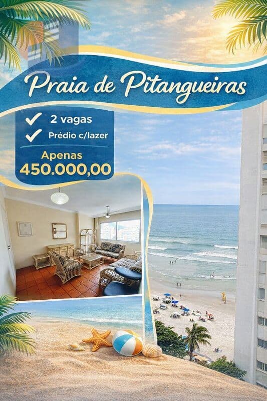 OPORTUNIDADE - PITANGUEIRAS - PERTO DA PRAIA E COM VISTA MAR