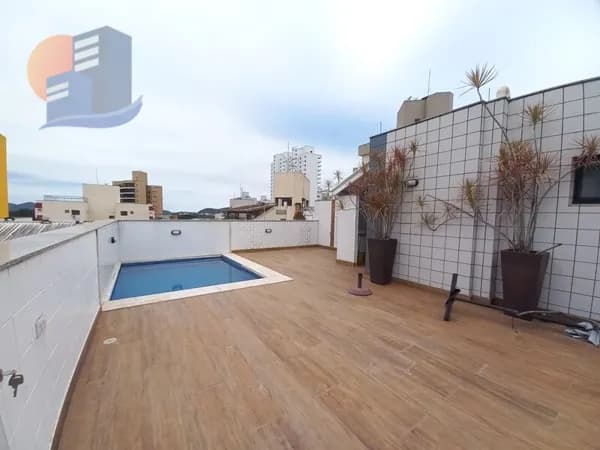 COBERTURA REFORMADA! VENHA MORAR NA PRAIA!