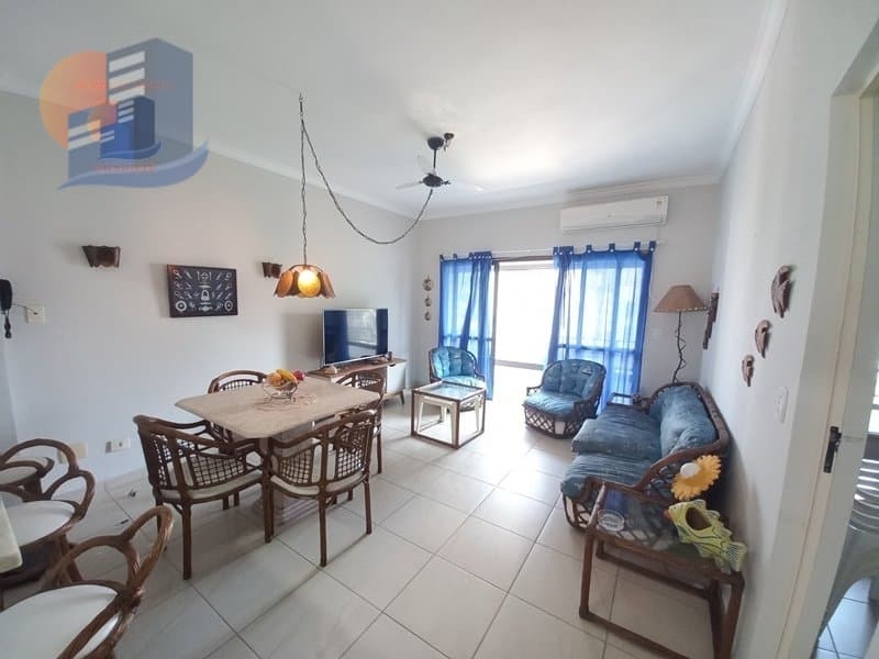Lado Praia - Amplo Terraço Envidraçado | 1 Dormitório | 2 Banheiros