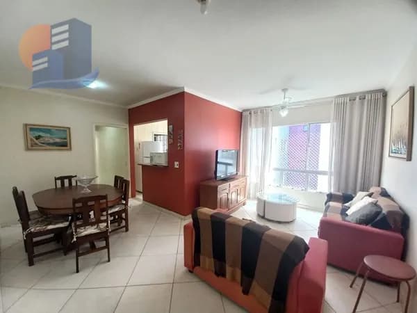 🏡 Amplo Apartamento | 3 Dormitórios com Suíte e Sacada| Praia da Enseada.