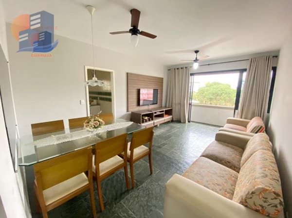 Amplo apartamento c/ 03Quartos Localizado na Enseada.