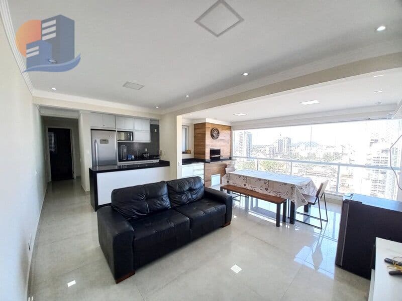 LINDO APARTAMENTO Á VENDA VISTA AO MAR PRAIA DA ENSEADA GUARUJÁ -SP