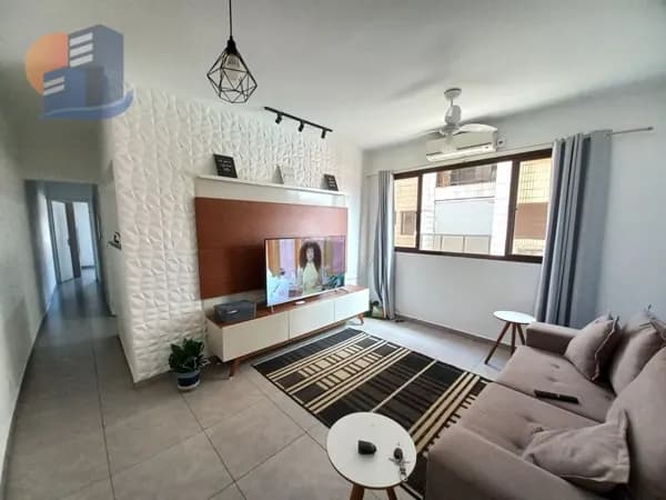 Venha Morar na Praia Apto bem distribuído com lazer no Prédio!