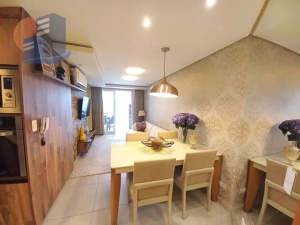 Lindo apartamento com terraço Gourmet e Lazer Completo no Condomínio.