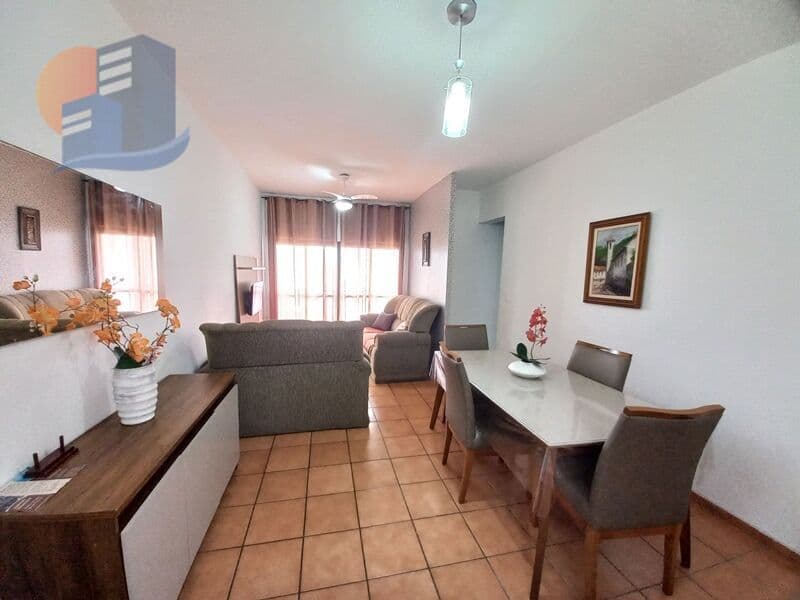 🌊 AMPLO APARTAMENTO COM SACADA NA PRAIA DA ENSEADA! 🌊