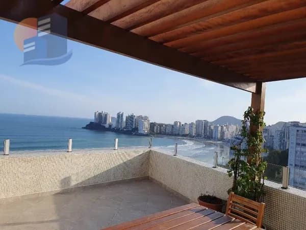 Cobertura Exclusiva Frente ao Mar – Praia de Pitangueiras, Guarujá