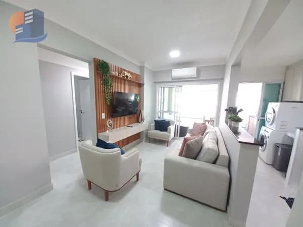 Alto padrão c/sacada vista parcial mar, 3 dorm, lazer completo no condomínio - Praia das Astúrias -Guarujá/SP.
