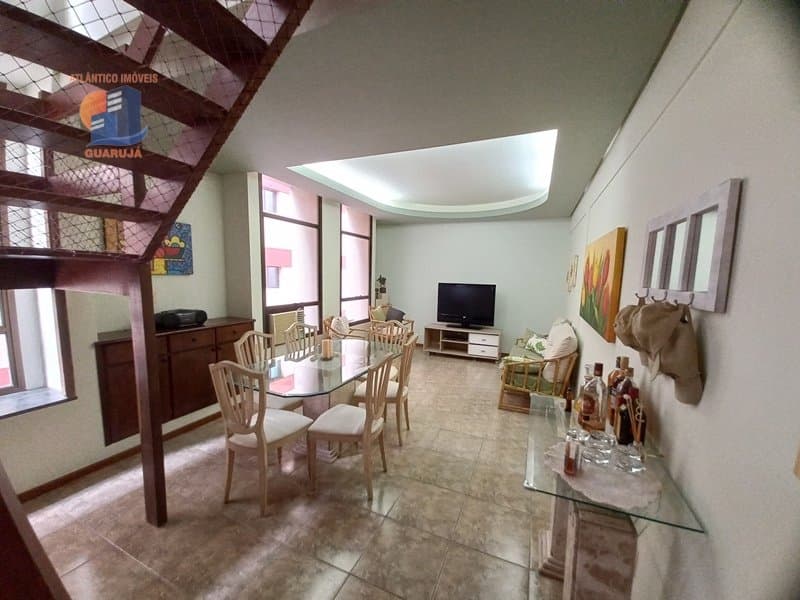 Apartamento Duplex para Venda e Aluguel em Praia da Enseada Guarujá-SP
