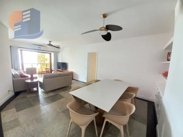 AMPLO APARTAMENTO, PRÉDIO C/ LAZER, APENAS 300m DA PRAIA!