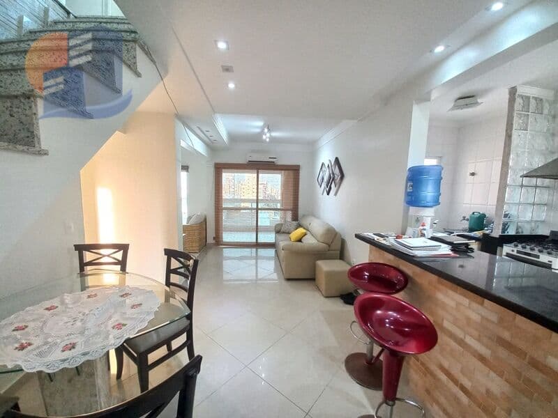 Cobertura Vista ao Mar |Terraço Gourmet c/Piscina | Lado Praia | Prédio com Lazer!