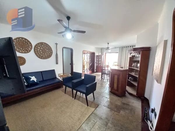 AMPLO APARTAMENTO, PRÉDIO C/ LAZER, APENAS 300m DA PRAIA!