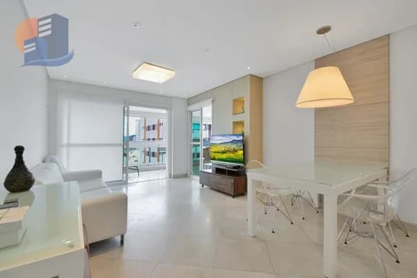 Apartamento Mobiliado no Guarujá - 3 Suítes com Vista para o Mar e Condomínio Clube!