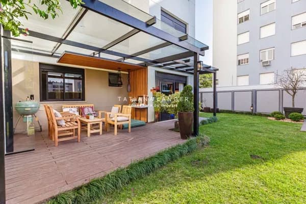 Apartamento Garden com 03 suítes 03 vagas no Chácara das Pedras