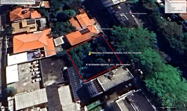 VENDE -SE TERRENO DE 780m2 , RIO VERMELHO – INCORPORADORA/ CONSTRUTORA, EM SALVADOR/BA