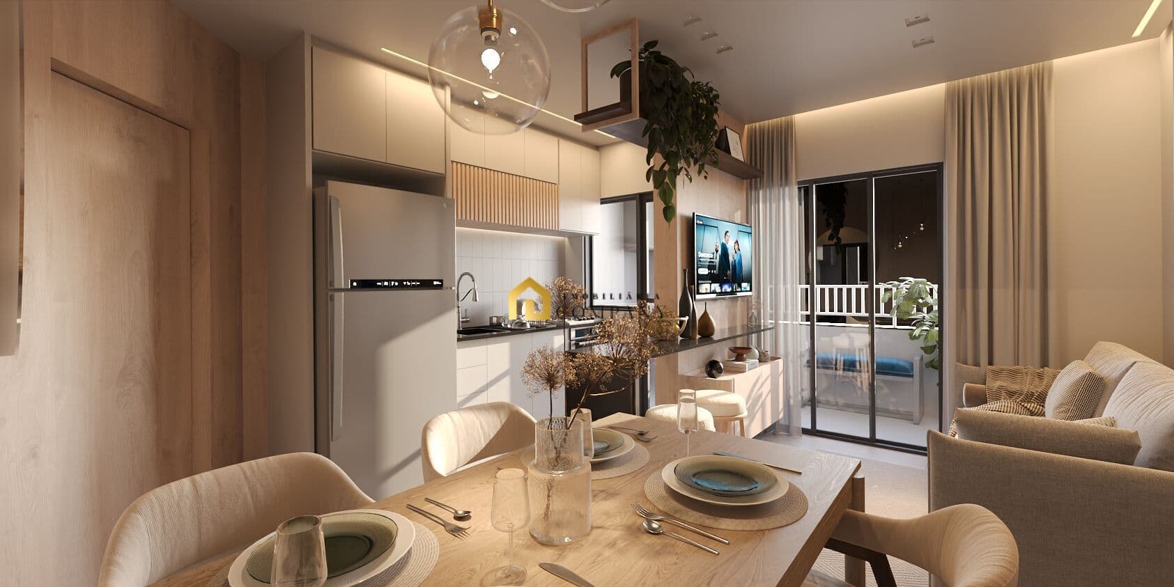 Apartamento no bairro Julio de Mesquita