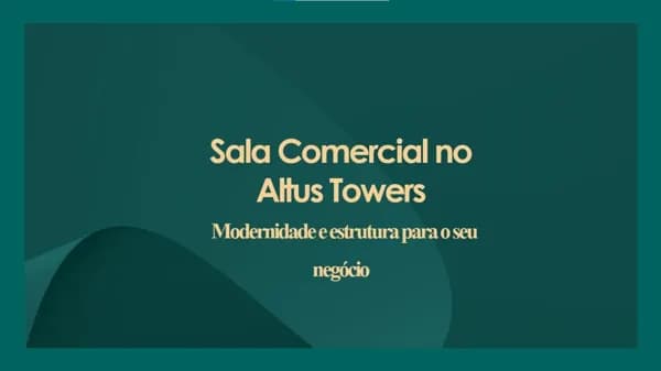 Sala comercial no Ed. Altus Towers em Sorocaba/SP