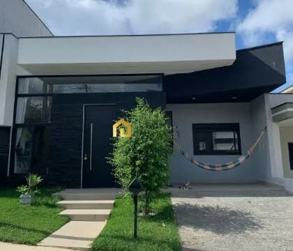 Casa Térrea Moderna no Condomínio Terras de São Francisco - Sorocaba/SP