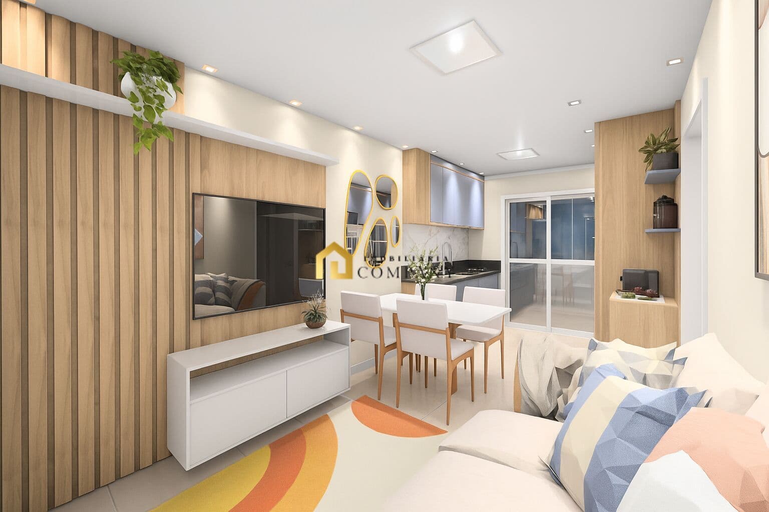 Apartamento localizado no Ed. São Paulo Living - Sorocaba/SP