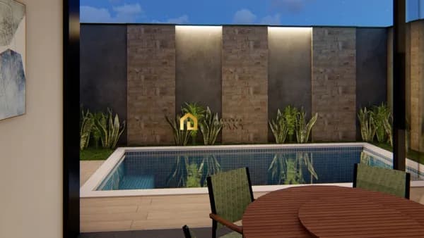 Casa no Condomínio Terras Alpha Nova Esplanada-Votorantim/SP