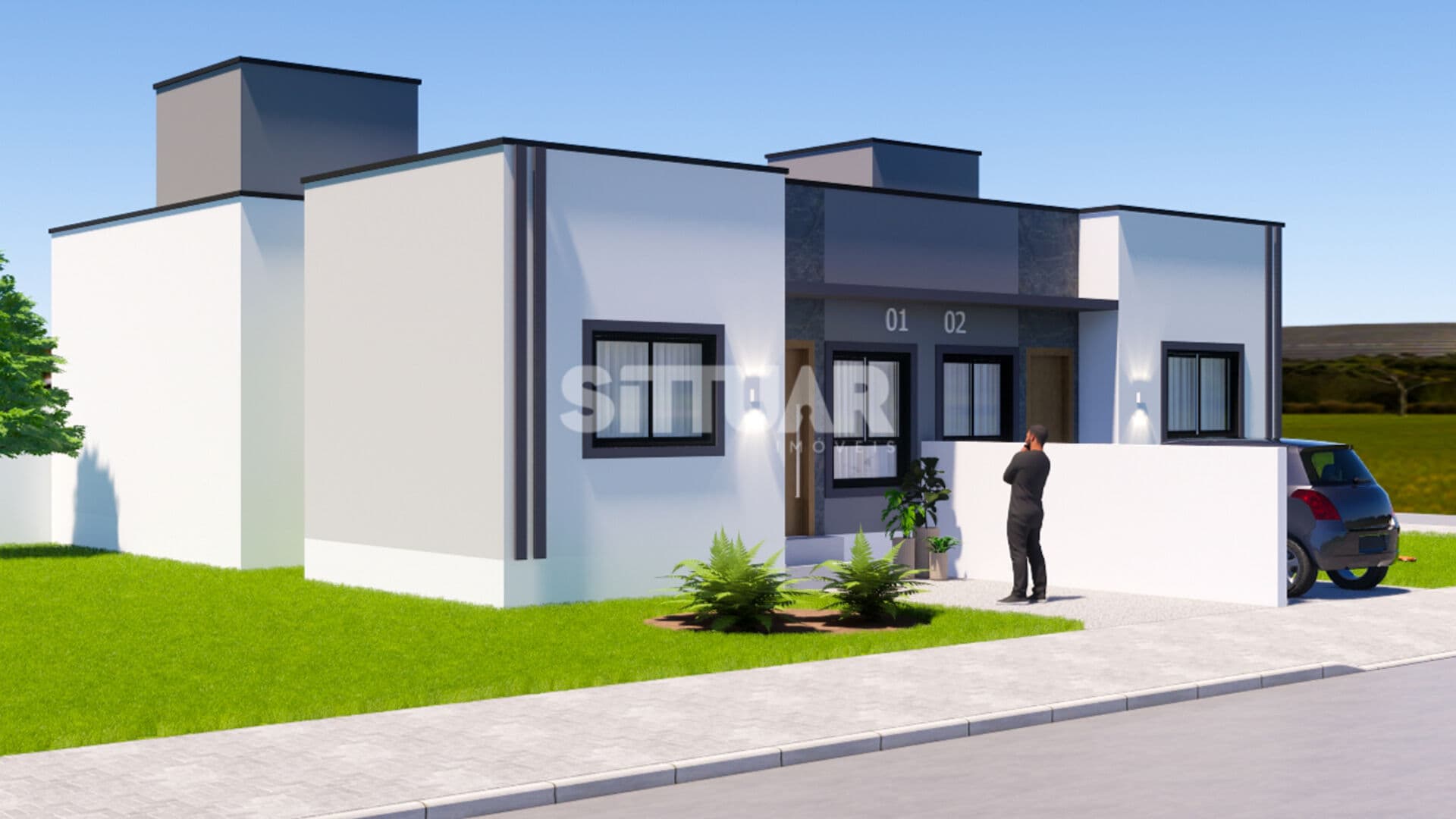 Casa Geminada à Venda – Loteamento Villa dos Araçás, Tubarão/SC