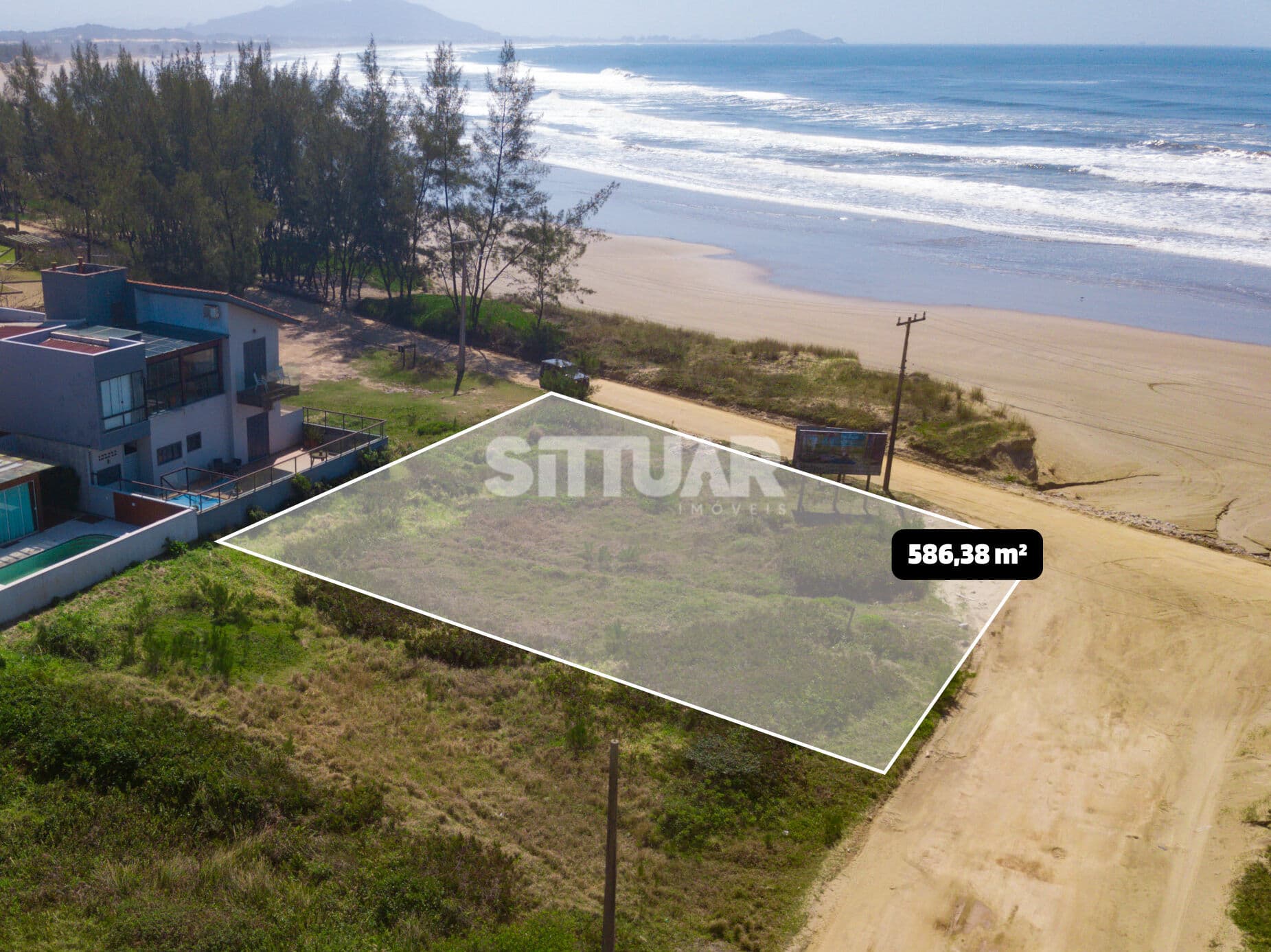Lote à Beira-Mar de Esquina – Praia de Itapirubá Norte, Imbituba/SC