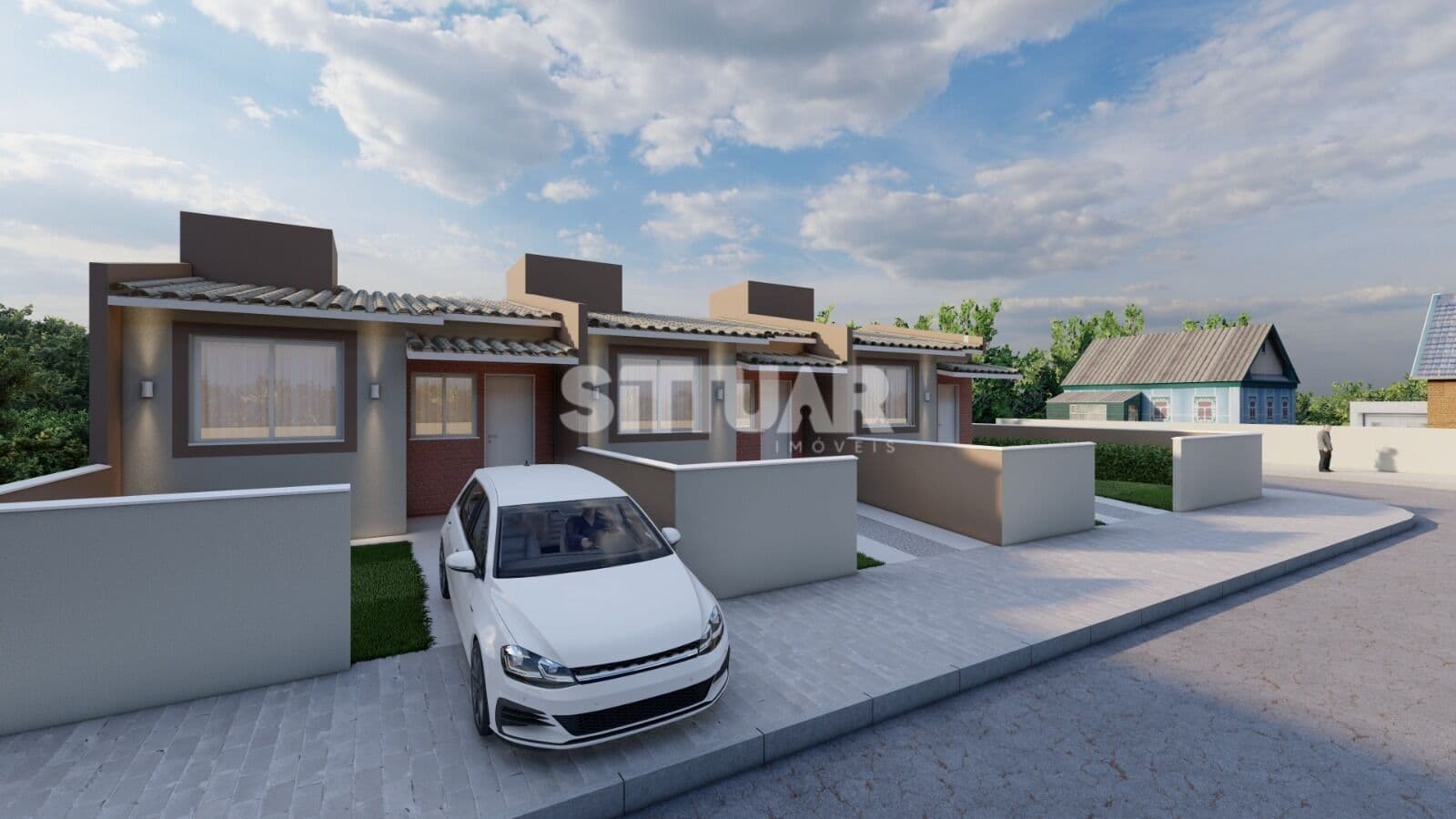 Casa Geminada à Venda — Loteamento Villa dos Araçás, Tubarão/SC