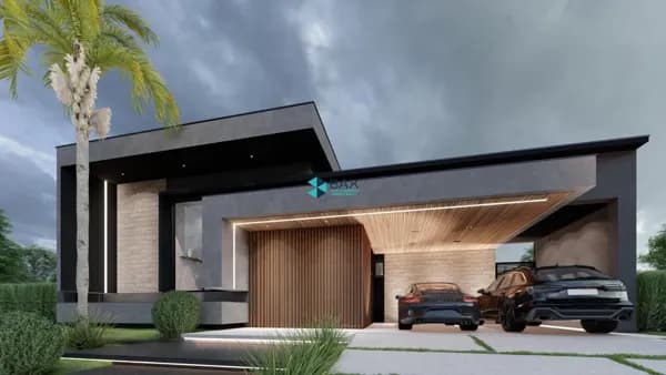 Casa térrea Condomínio Vivant - 4 suítes - 4 vagas de garagem - área total 450m²