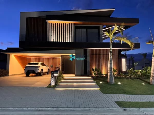 Mansão de 470m² - Completamente mobiliada - Tecnologia de ponta - Estuda Permuta