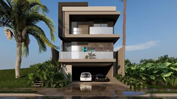 Sobrado Alto Padrão Em Construção - Terras Alpha. - Urbanova −330 m2 Terreno - 340 m² Construção - 4 Suítes - 6 Vagas
