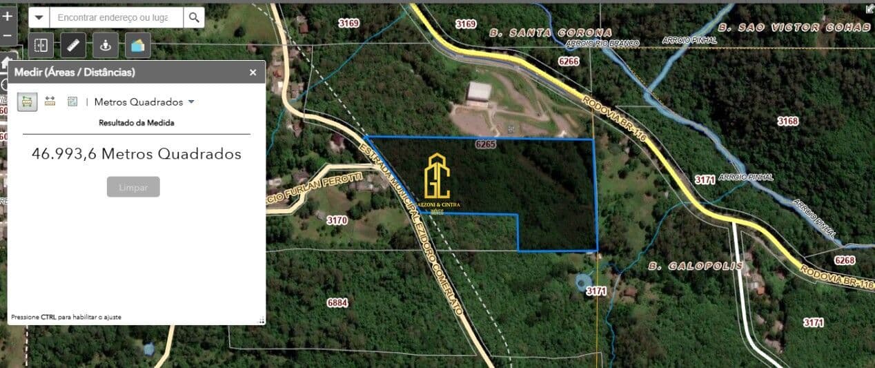 Lote/Terreno em Caxias do Sul - Galópolis