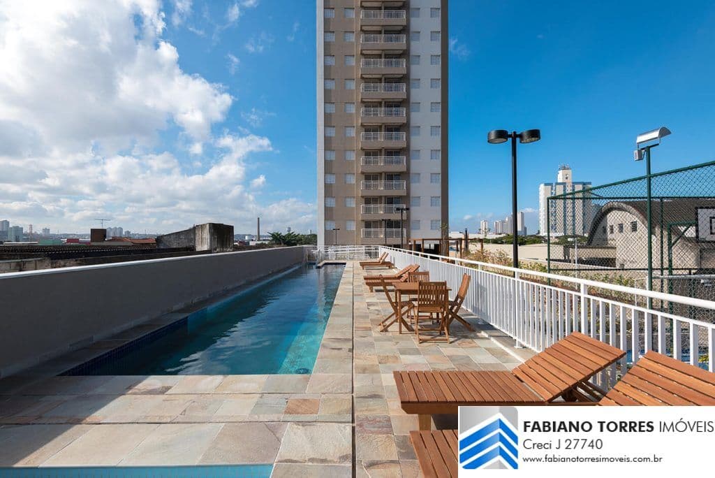 Apartamento com suite e lazer completo no Bairro Casa Branca em Santo Andre.