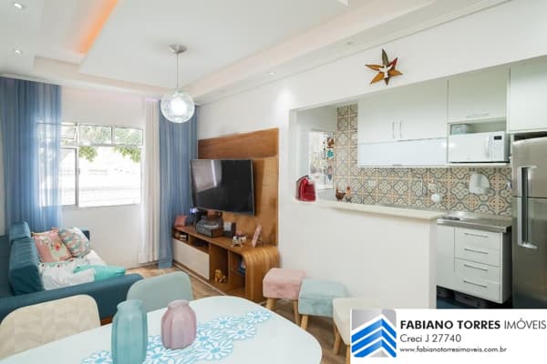 Apartamento totalmente reformado disponivel para venda em São Bernardo do Campo.