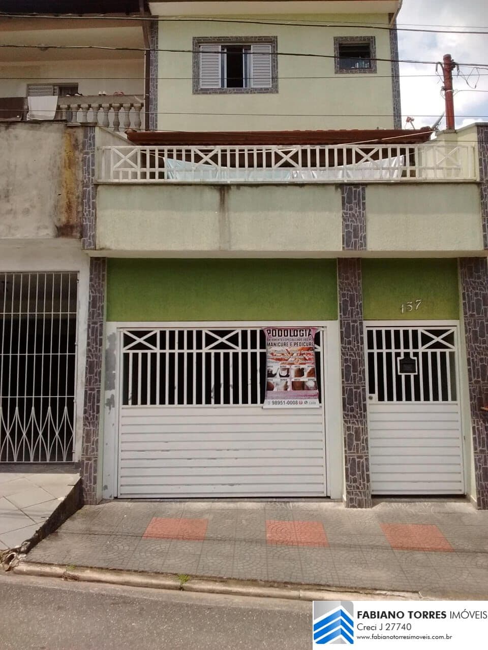 Sobrado para venda no Parque Gerassi, Santo André