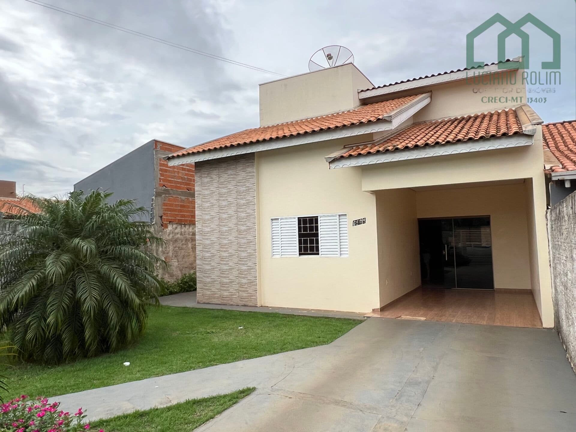 Casa Alvenaria em Centro, Campos de Júlio/MT