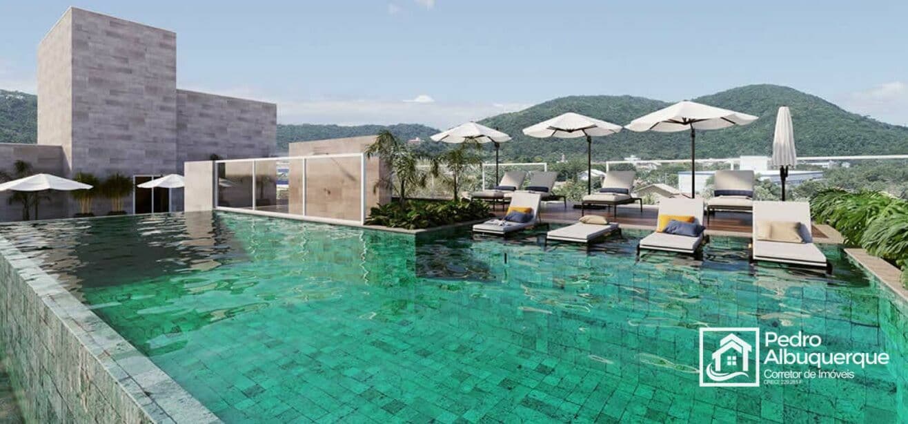 Apartamento a venda Coli Construtora, Âmbar Residencial na Praia das Toninhas, Ubatuba-SP