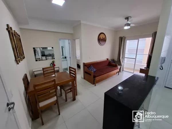 Apartamento a venda com 1 dormitório no Condomínio Porto Itaguá, Ubatuba-SP.