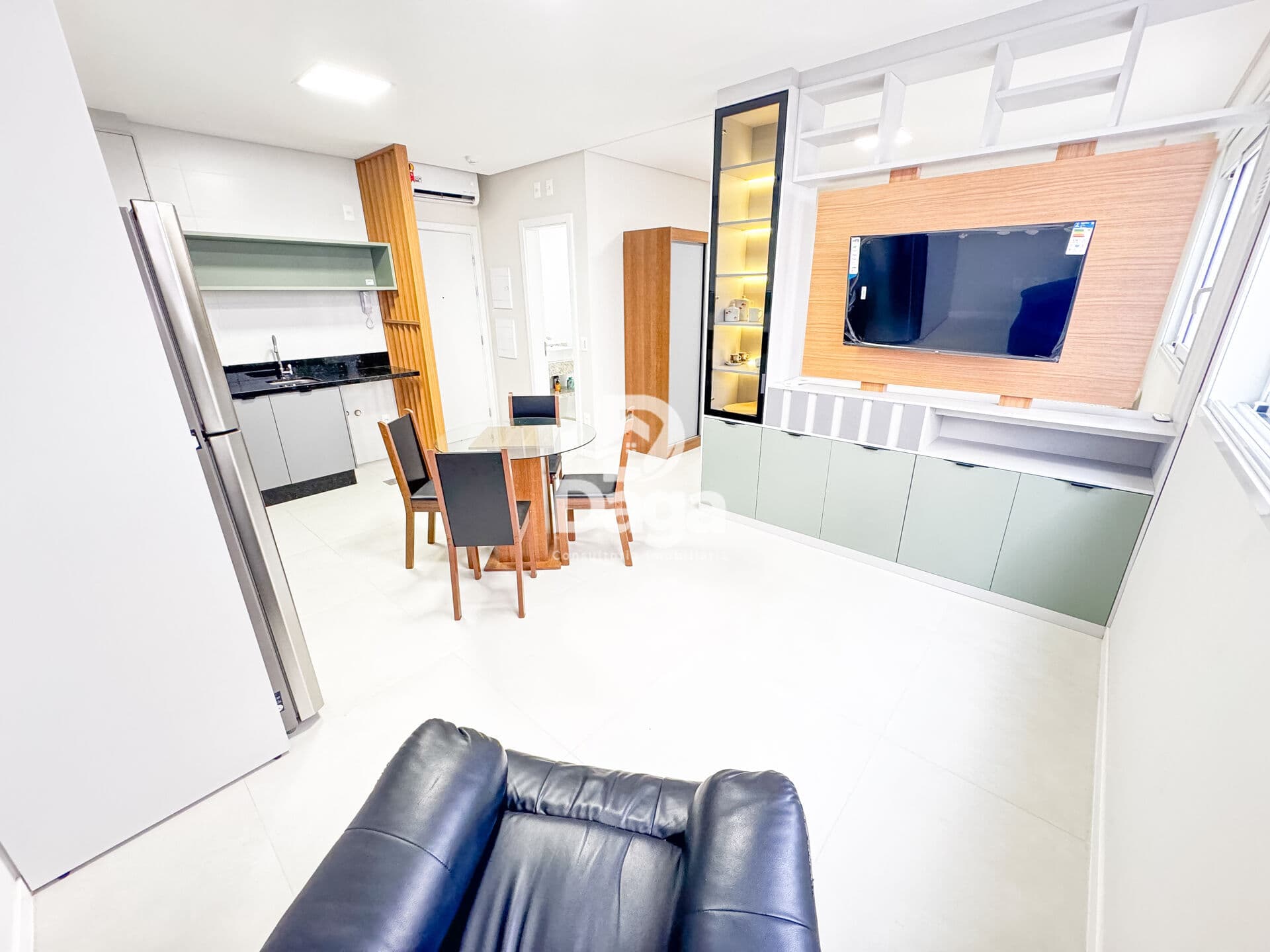 Studio no bairro Trindade, em Florianópolis-SC