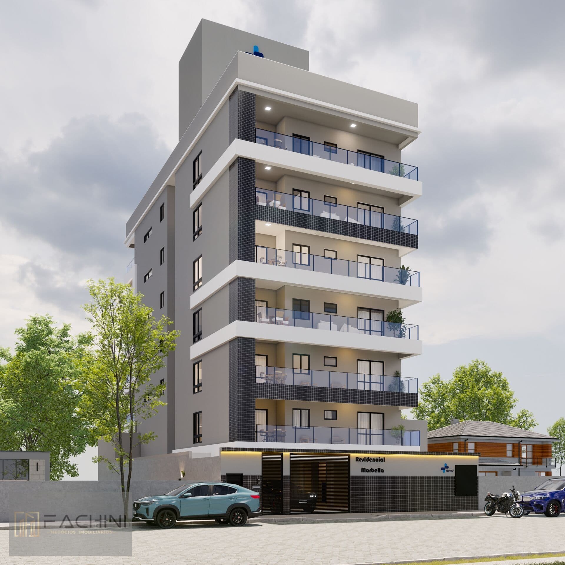 Apartamento à 450m do mar em Gravatá - Navegantes | Residencial Marbella