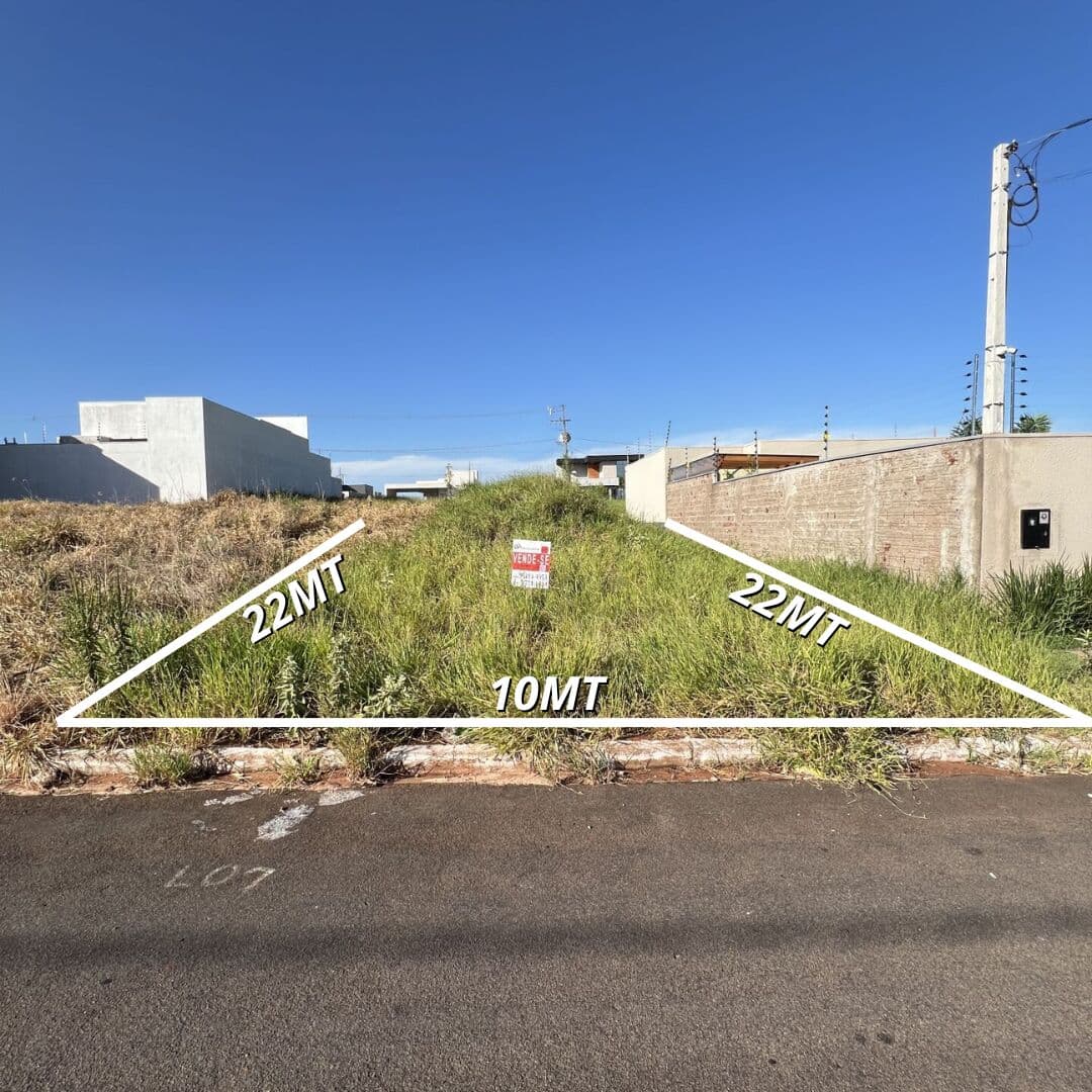 Terreno Lote em Parque Residencial Metropolitano, Umuarama/PR
