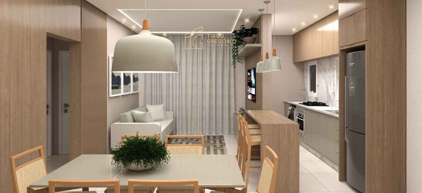 Apartamento na Praia do Mar Grosso Residencial Villa Sándor