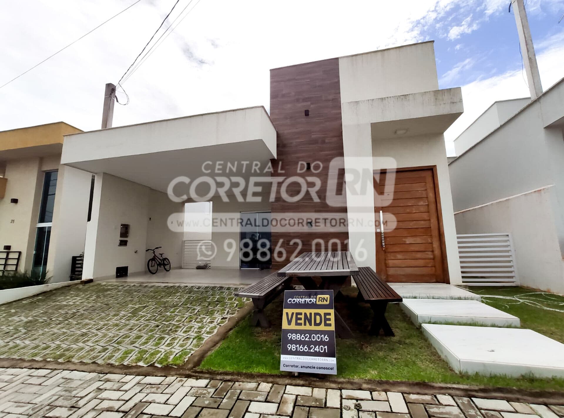 -Fellipe creci-6944 - Venda - Ecoville 1 - R$ 600.0000 - Casa c/3 quartos - Parque das Nações - Parnamirim/RN