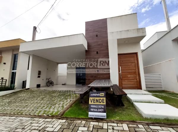 Júnior Creci 4745 - 84 99922.4172 - Locação - Ecoville 1 - R$ 4.500/Mês - Casa c/ 3 quartos - Parque das Nações - Parnamirim/RN